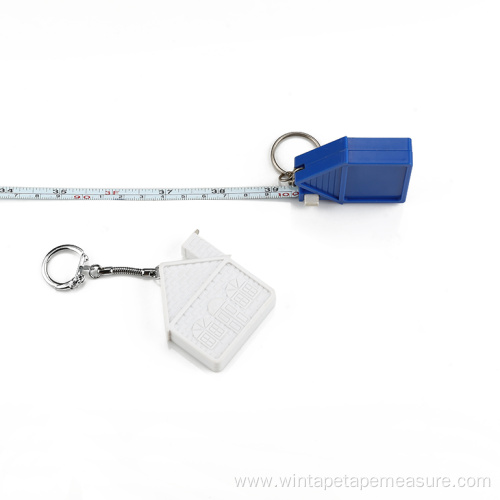 1M 39 Inch Keychain House Steel Tape Measure